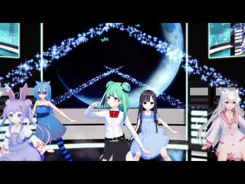 [MMD Vtuber]Kiri, rushia, lottichu,kiari and pumin - Kimagure mercy