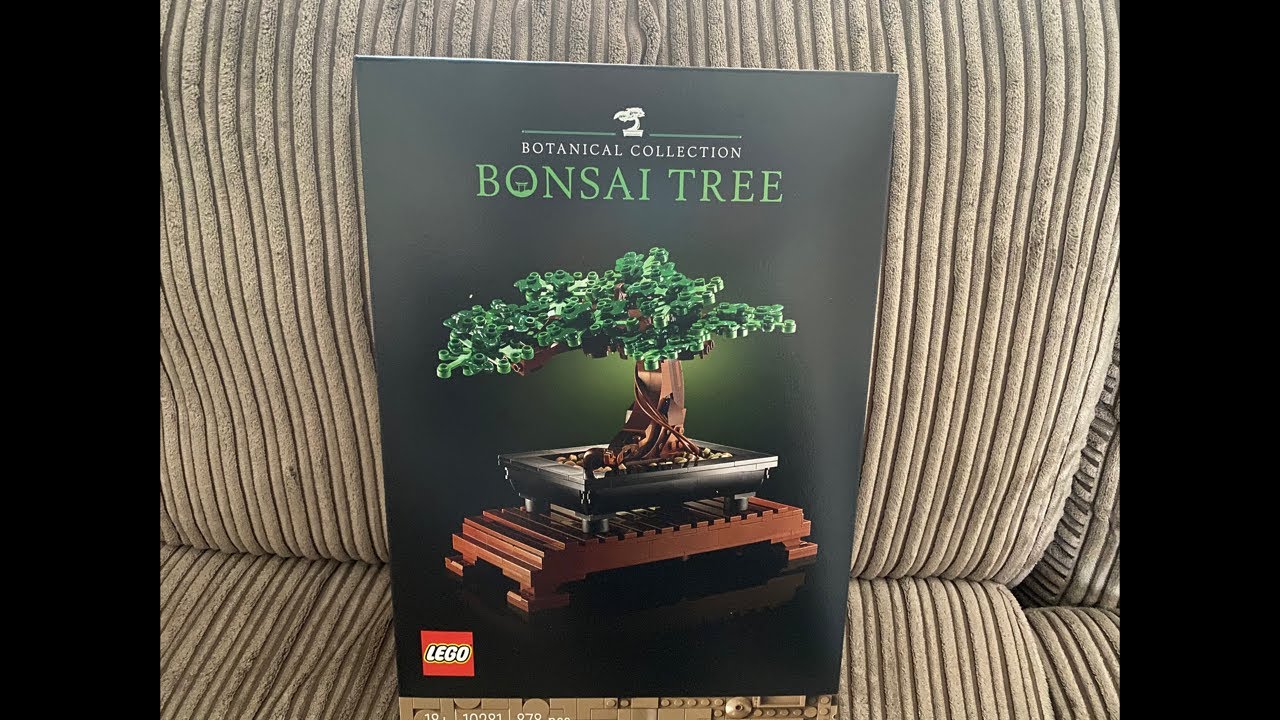 Building a LEGO Bonsai tree 