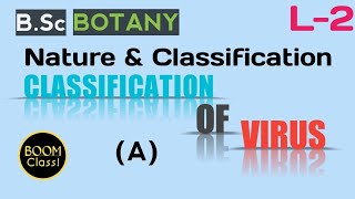 Classification Of Virus | Holmes , LHT , ICTV , & Baltimore Classification | (Lecture-2) (A) #B.sc
