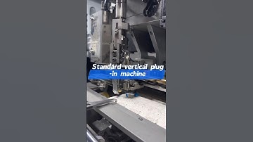 Vertical component plug-in machine #dip #pcba #smt #automatic #machine #factory #plugin
