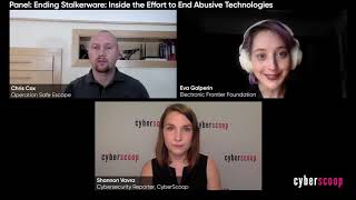 Panel discussion: Ending Stalkerware (CyberScoopTV)