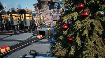 Satisfactory - Episode 17 - Our First FICSMAS Tree - Automated Gifts