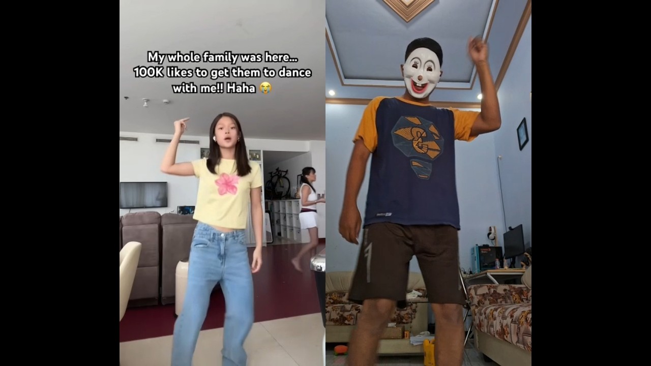 Messy but Fun Milkshake Dance with Her 😆 remixdance 