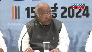 Congress & Samajwadi Party Press Meet, Mallikarjun Kharge Says INDIA Alliance Is In Strong Position