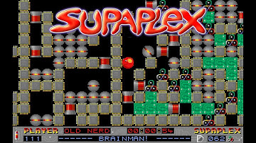 Supaplex | #111 Brainman! | PC (DOS) Gameplay 4K