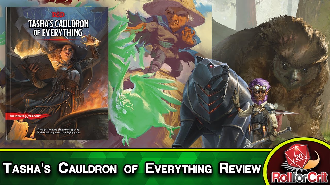 Download D&D: Tasha's Cauldron of Everything Review | Roll For Crit