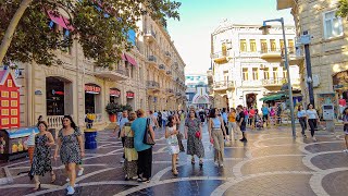 Baku Azerbaijan Tarqovu Summer Walk in 4k!