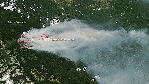 How satellites assist wildfire management