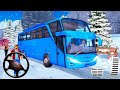 Bus Simulator Snow Mod 🚌❄️ | Unlimited Driving Adventure Android Gameplay