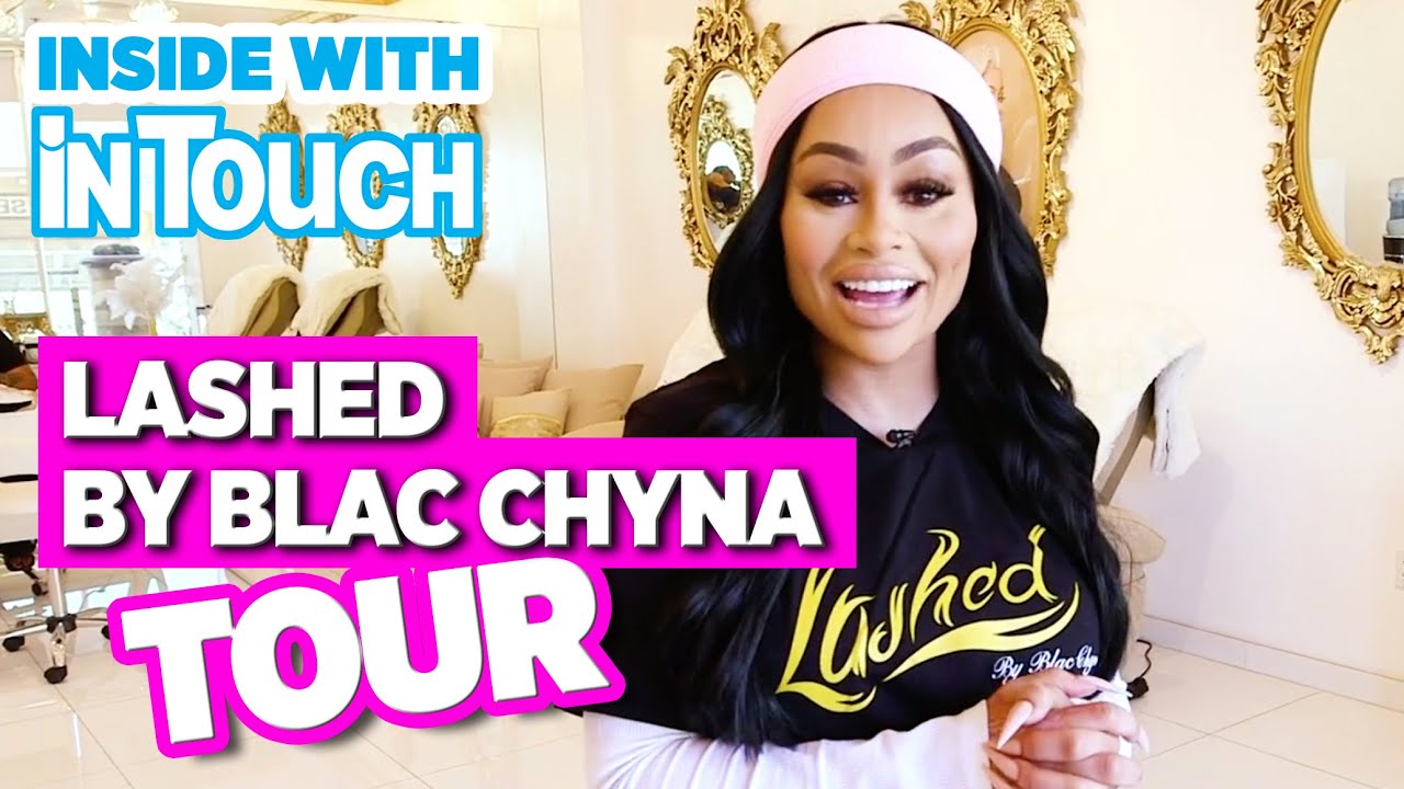 Blac Chyna Gives Tour of Lashed Salon | Inside With InTouch - YouTube