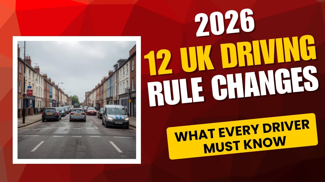 NEW UK Driving Laws 2026 – What Every Driver Must Know! 🇬🇧