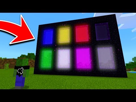 8 NEW PORTALS IN MINECRAFT!