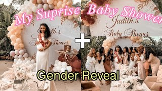 My Surprise Baby Shower | Gender Reveal