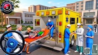 앰뷸런스 시티 레스큐 드라이빙 3D - 911 미국 응급 앰뷸런스 드라이빙 3D - 안드로이드 게임플레이 screenshot 2