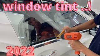 WINDOW TINTING: HOW TO TINT WINDOWS FOR BEGINNERS ! #carwindofilm