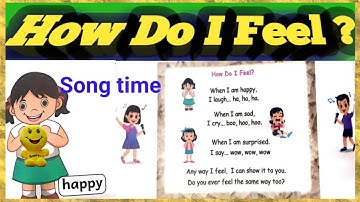 When I am happy song/how do I feel /ennum eluthum English song/ term1 /10 Feelings