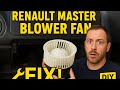 Blower (Heater) Fan Job On Renault Master 2023