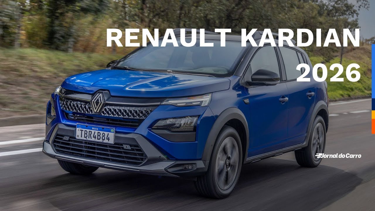 Renault Kardian 2026 ganha novo multimídia e tem atualização cirúrgica