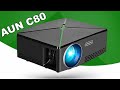 AUN C80 Projector Test Video Quality