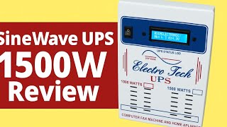 SineWave Ups 1500W Review | SineWave Ups