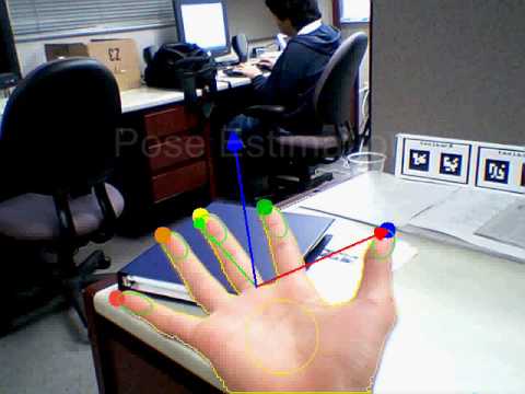 HandyAR (Markerless Augmented Reality from UCSB)