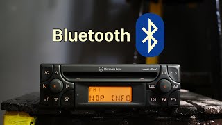MercedesBenz Audio 10 CD ALPINE MF2910  (Car Radio Bluetooth Mod)