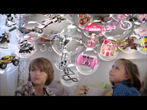 Zu Weihnachten   Wunschzettel mit myToys de Werbung 2012