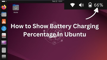 Display Battery Percentage/Status of Laptop in Ubuntu 24.10 | Enable Laptop Battery Status in Ubuntu
