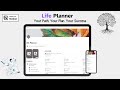 How to Organize your Life in Notion | Life Planner Notion Template For FREE