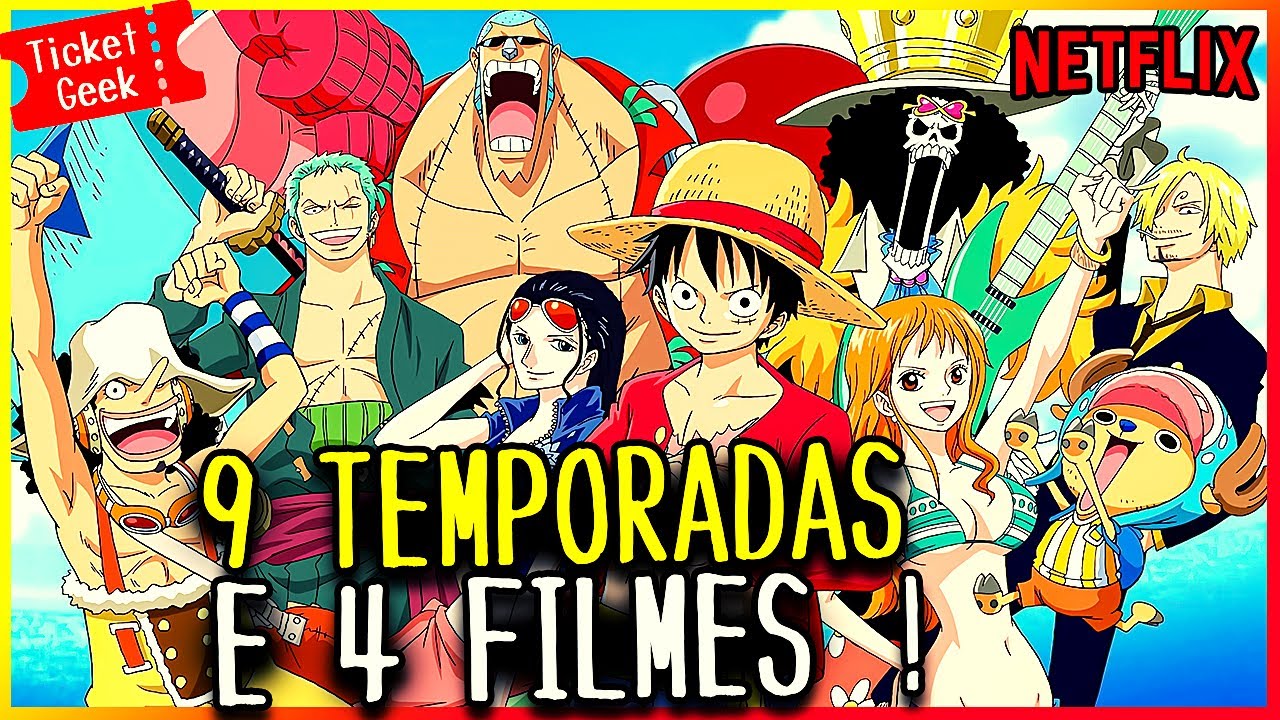 One Piece: Mais 9 temporadas na Netflix com dublagem em breve