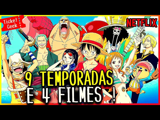 One Piece: Netflix vai adicionar mais 9 temporadas e filmes do anime