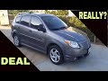 PONTIAC VIBE best high mileage used car buy?  from a mechanics standpoint Toyota matrix