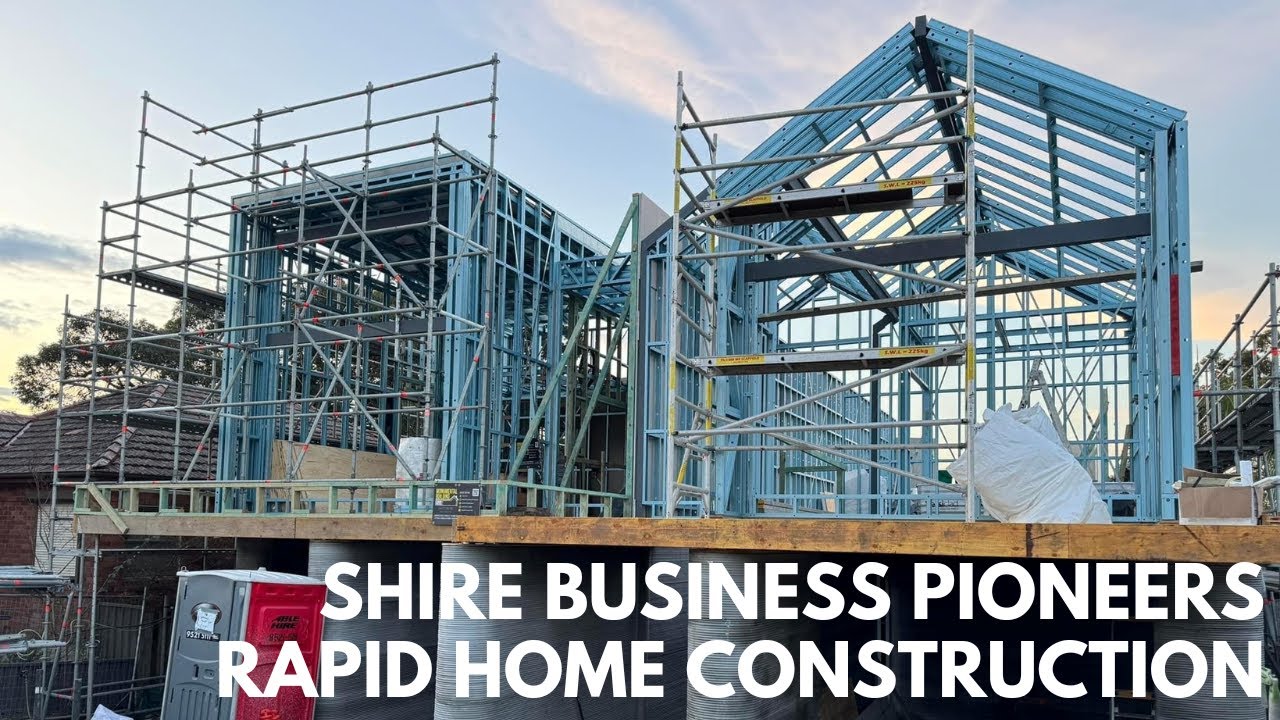 Sutherland Shire business Contour 3D is pioneering rapid home construction