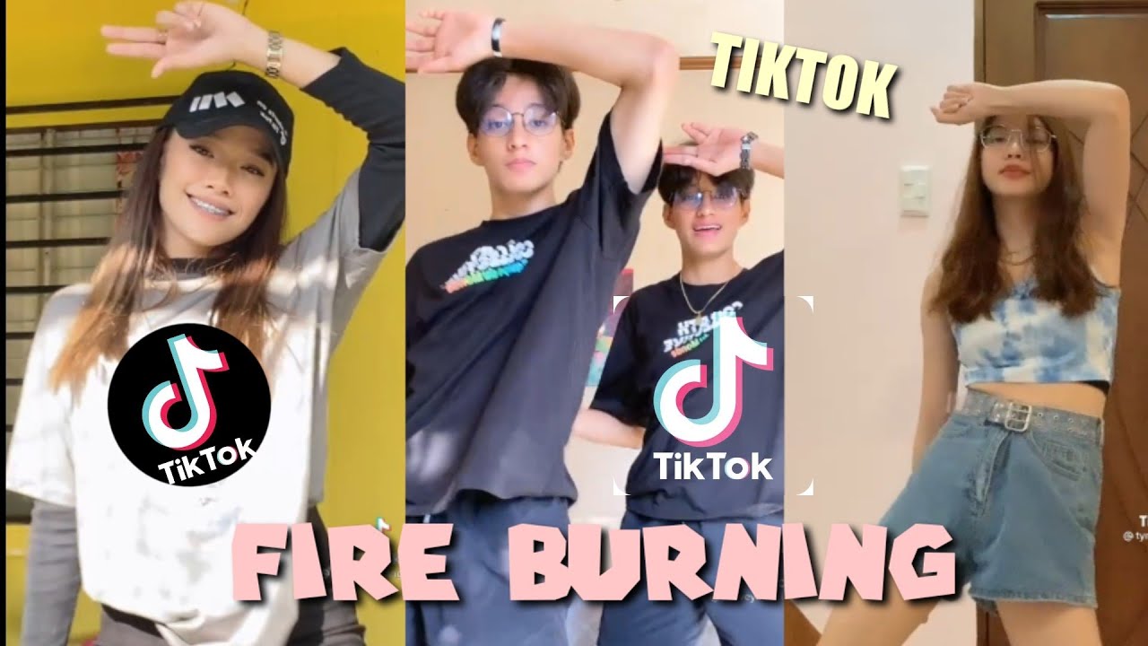 Fire Challenge FIRE BURNING (SOMEBODY CALL 911) TIKTOK DANCE CHALLENGE - YouTube