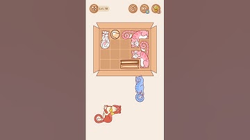 Cute Cat Block Puzzle Walkthrough #shorts #cat #funny