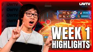 Best Plays From Owcs Week 1 North America Feat. Pge, Zeruhh, Hawk And More