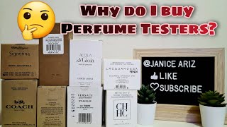 Buying Perfume Testers | What to Expect | Why I Buy Fragrance Tester | Janice Ariz