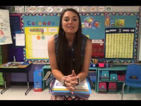 Mrs Saylor Kindergarten Day 3 September 2 2020