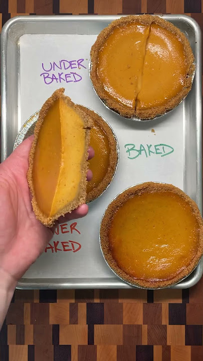 Baking a Perfect Pumpkin Pie