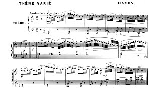 Haydn: Variations in C major, Hob.XVII:5 - Dezső Ránki, 1973 - Hungaroton SLPX 11626
