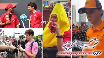 Lewis Hamilton & F1 Drivers Meet Fans in Singapore 🇸🇬 | Singapore GP 2025 Behind the Scenes