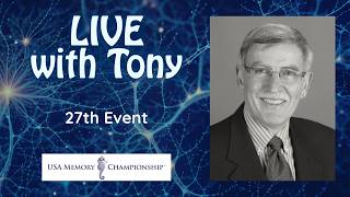 Live With Tony: 27th Event