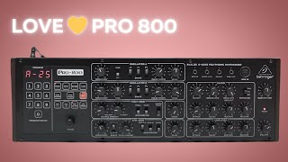 In Love: Behringer Pro 800 – Unboxing and First Test