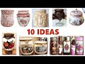 Diy  10 best ideas from recycled glass jars kitchen decor