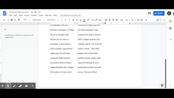 How to get a newspaper format in Google Docs
