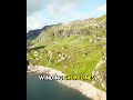 Stunning Aerial Views of Mountains and Water ⛰️🌊 #shorts