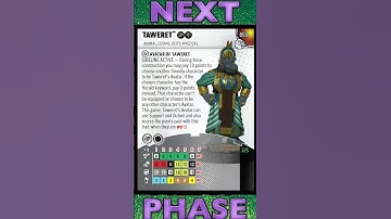 Heroclix Next Phase: CHASE Tawaret!
