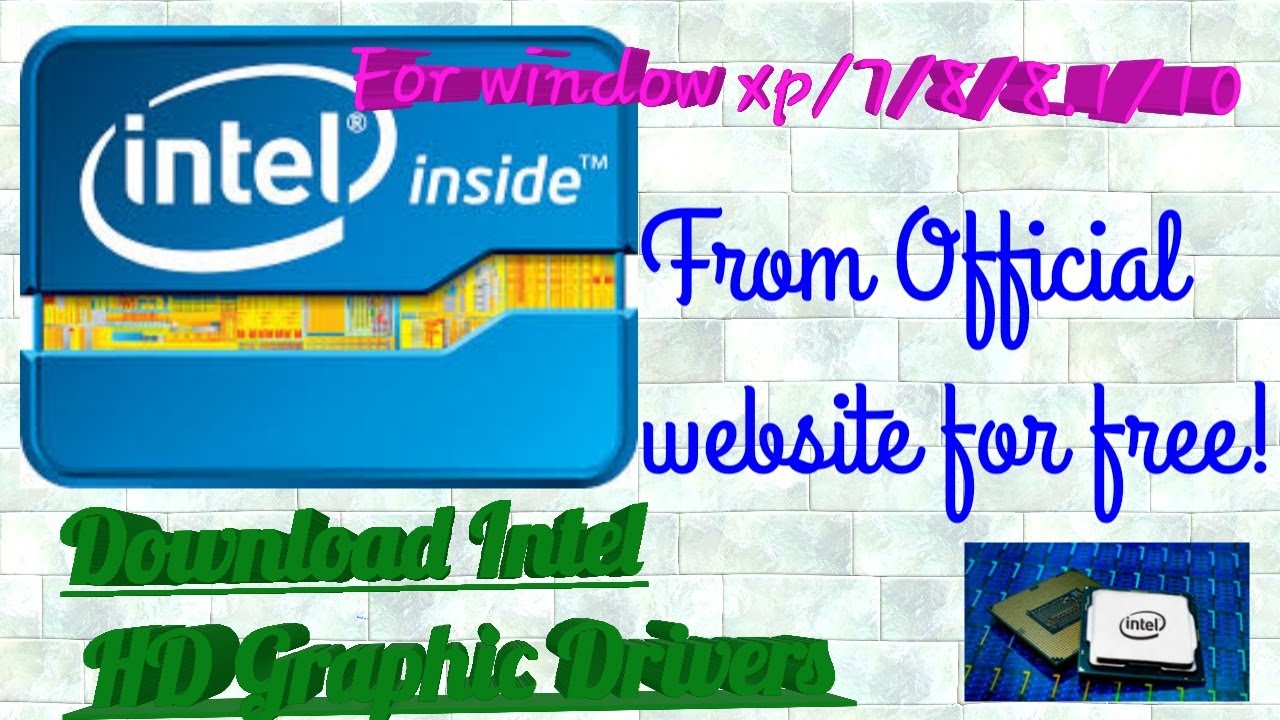 how to install intel graphics driver on windows 10
