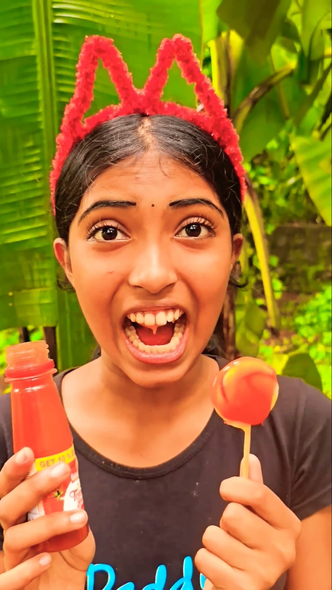 Keshu Tomato SousebKe Sath Gayi Apni Lolipop ??? #shortfeed  #funnyshorts