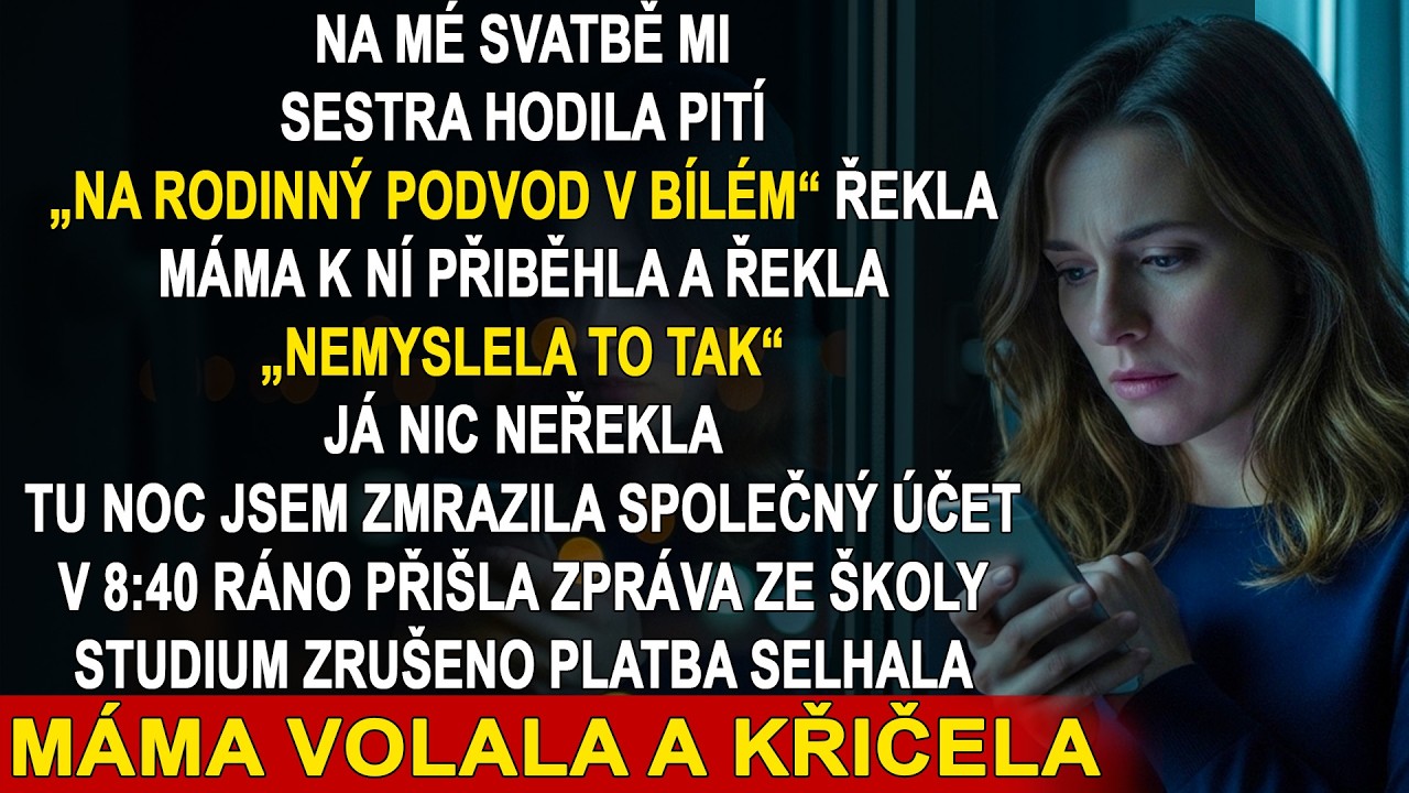 Během Svatebního Přípitku Mi Sestra Řekla „Rodinný Podvod“ A Všichni Ztichli